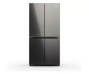 Whirlpool WQ9 U1GX side-by-side холодильник Отдельно стоящий 594 L F Нержавеющая сталь
