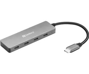 Sandberg 136-41 jaotur USB 3.2 Gen 1 (3.1 Gen 1) Type-C 10000 Mbit/s Hall