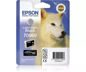Epson Husky Singlepack Light Light Black T0969
