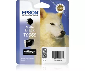 Epson Husky Singlepack Matte Black T0968