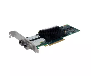 Overland-Tandberg Dual Channel 16Gb Gen 6 FC to x8 PCIe 3.0 Host Bus Adapter, Low Profile, LC SFP+ included