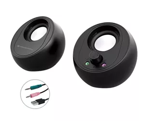 Conceptronic BJORN 2.0-Channel Computer Speaker with Bluetooth, 10W