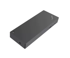 upcycle it Lenovo ThinkPad Thunderbolt 3 Dock (Refurbished) Juhtmega ühendatud Must