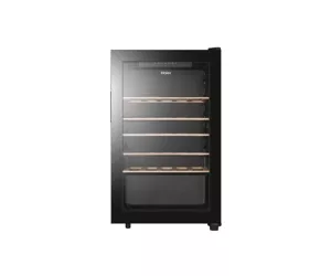 Haier Wine Bank 50 Serie 3 HWS33GG Компрессорный винный шкаф Отдельно стоящий Черный 33 бутылка(и)