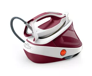 Tefal Pro Express Ultimate II GV9711E0 steam ironing station 3000 W 1.2 L Durilium AirGlide soleplate Red, White
