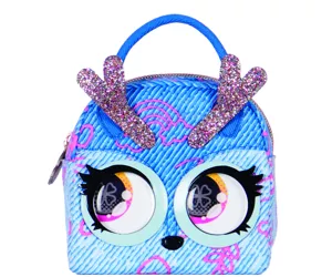 Purse Pets Micros, Narwow Narwhal Stylish Small Purse with Eye Roll Feature