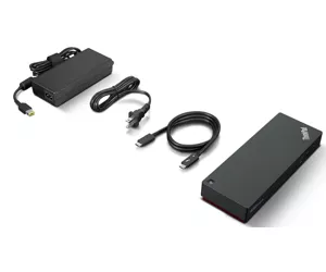 Lenovo ThinkPad Universal Thunderbolt 4 Smart Dock Wired Black