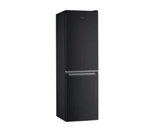 Whirlpool W7 811I K šaldytuvas-šaldiklis Pastatomi 343 L F Juoda