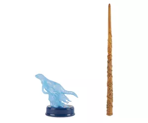 Wizarding World Harry Potter, 13-inch Hermione Granger Patronus Spell Wand with Otter Figure