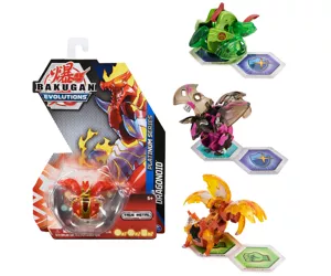 Bakugan Evolutions, Nillious (Black), Platinum Series True Metal , 2 BakuCores and Character Card