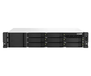 QNAP TS-873AEU-4G võrkupääsu- ja varundusserver NAS Püstik (2U) Ethernet LAN Must V1500B