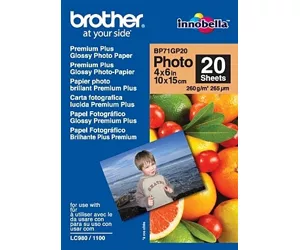 Brother BP71GP20 Premium Glossy Photo Paper