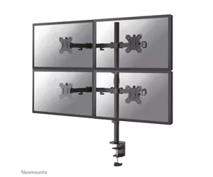 Neomounts FPMA-D550D4BLACK подставка / крепление для мониторов 81,3 cm (32") Черный Стол