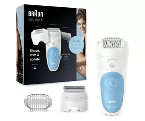 Braun Silk-épil 5 SES 5-605 28 tweezers Blue, White