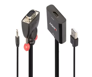 Lindy VGA & Audio to HDMI Converter