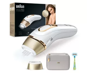 Braun Silk-expert Pro 5 PL5014 IPL with 2 extras: Venus razor and premium pouch