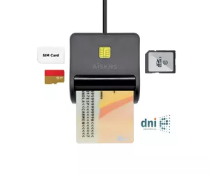 AISENS ASCR-SN02SD-BK