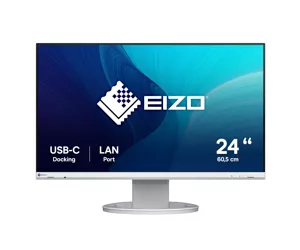 EIZO FlexScan EV2490-WT computer monitor 60.5 cm (23.8") 1920 x 1080 pixels Full HD LED White
