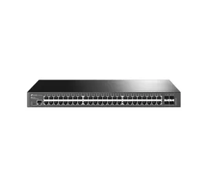 TP-Link JetStream 48-Port Gigabit L2+ Managed Switch with 4 10GE SFP+ Slots
