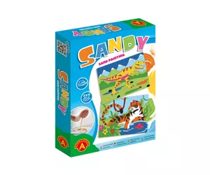 Alexander Toys Sandy Sand Painting Dinosaur + Tiger
