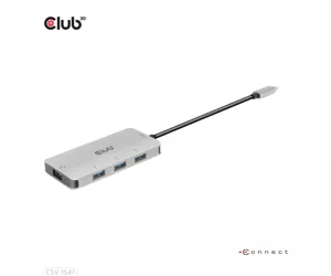 CLUB3D USB Gen2 Type-C to 10Gbps 4x USB Type-A Hub