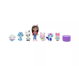 Gabby's Dollhouse Deluxe Figure Gift Set with 7 Toy Figures and Surprise Accessory