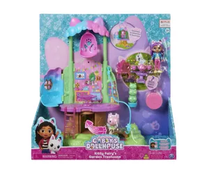 Gabby's Dollhouse Transforming Garden Treehouse Playset with Lights