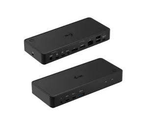 i-tec USB-C/Thunderbolt KVM Docking station Dual Display + Power Delivery 65/100W