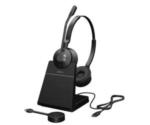 Jabra Engage 55 Laisvų rankų įranga Bevielis Su lankeliu Biuras / skambučių centras Juoda, Titanas