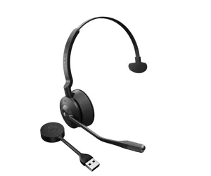 Jabra Engage 55 Kõrvaklapp Juhtmevaba Peavõru Kontor/kõnekeskus Must, Titaanium
