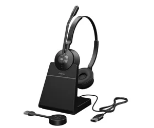 Jabra Engage 55 Austiņas Bezvadu Birojs / zvanu centrs Melns, Titāns