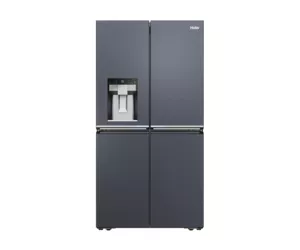 Haier Cube 90 Serie 7 HCR7918EIMB dviduris šaldytuvas-šaldiklis Pastatomi 601 L E Juoda