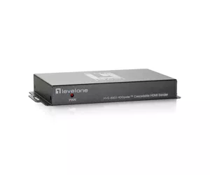LevelOne HVE-9003 AV pagarinātājs Audio/video raidītājs Pelēks