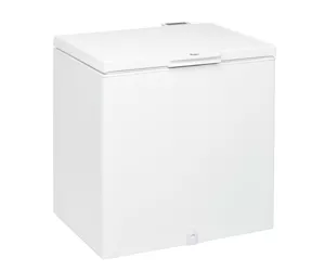 Whirlpool WHS2121 морозильный аппарат Горизонтальная морозильная камера Отдельно стоящий 204 L F Белый