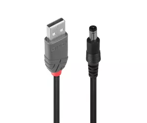 Lindy Adapter Cable USB A male - DC 5.5/2.1 mm male