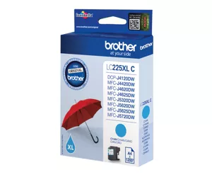 Brother LC-225XLC струйный картридж 1 шт Подлинный Высокая (XL) Голубой