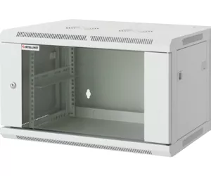 Intellinet 19" Wandverteiler, 20 HE, 994 (H) x 600 (B) x 450 (T) mm, vollständig montiert, grau