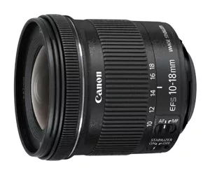 Canon EF-S 10-18mm f/4.5-5.6 IS STM + EW-73C + Lens Cloth