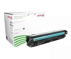 Xerox Black toner cartridge. Equivalent to HP CE340A. Compatible with HP Colour LaserJet M775