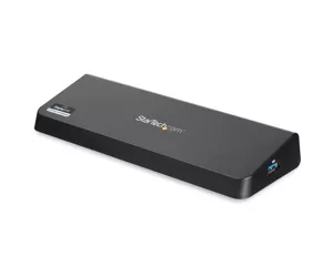 StarTech.com USB 3.0 Docking Station Dual Monitor with HDMI & 4K DisplayPort - USB 3.0 to 4x USB-A, Ethernet, HDMI and DP - USB Type A Universal Laptop Docking Station for Mac & Windows