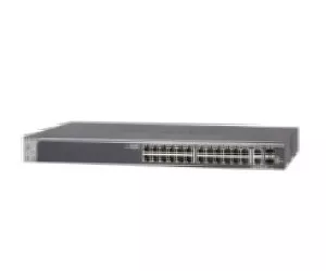 NETGEAR 28-Port Gigabit/10G Stackable Smart Switch (GS728TX)