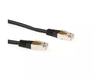 ACT Patchcord SSTP Category 6 PIMF, Black 7.00M