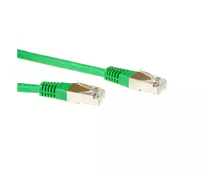 ACT Patchcord SSTP Category 6 PIMF, Green 5.00M