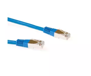 ACT Patchcord SSTP Category 6 PIMF, Blue 30.00M