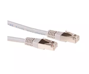 ACT Patchcord SSTP Category 6 PIMF, Grey 0.50M tinklo kabelis Pilka 0,5 m