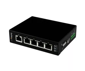 StarTech.com IES51000 võrgulüliti Mittejuhitav Gigabit Ethernet (10/100/1000) Must