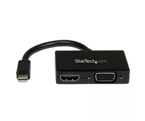StarTech.com Travel A/V Adapter: 2-in-1 Mini DisplayPort to HDMI or VGA Converter