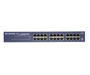 NETGEAR JGS524 Ne-valdomas Gigabit Ethernet (10/100/1000) Mėlyna