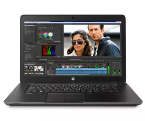 HP ZBook 15u G2 Knyginis kompiuteris 43,9 cm (17.3") „Full HD“ Intel® Core™ i7 i7-5600U 8 GB DDR3L-SDRAM 256 GB SSD Wi-Fi 4 (802.11n) Windows 7 Professional Juoda