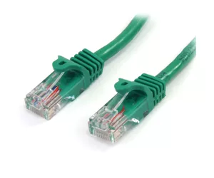 StarTech.com Cat5e Patch Cable with Snagless RJ45 Connectors - 3m, Green